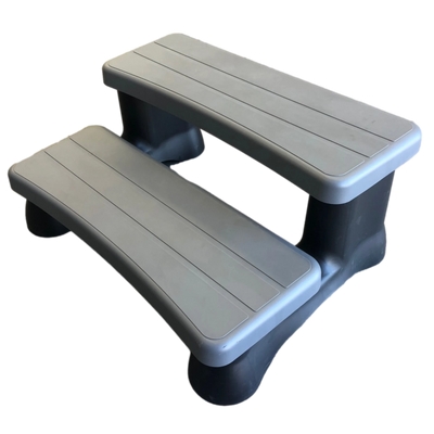 2 Tier Steps - Grey