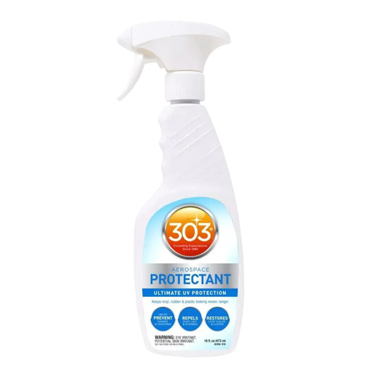 303 Aerospace Protectant spray bottle on a white background